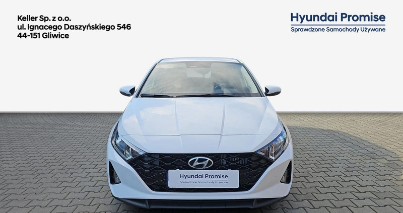 Hyundai i20 cena 75900 przebieg: 7100, rok produkcji 2023 z Brwinów małe 407